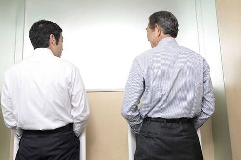 Problemi ad urinare a causa della prostatite