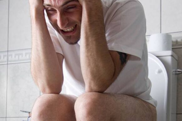 Il processo infiammatorio della prostata è spesso accompagnato da sintomi vividi