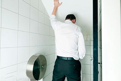 Problemi ad urinare a causa della prostatite